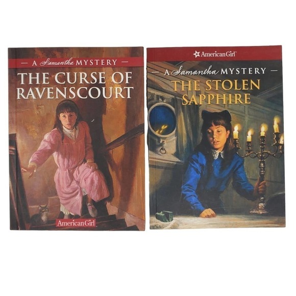 American Girl A Samantha Mystery The Stolen Sapphire Book Lot of 2 - Picture 1 of 7